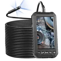 Product image of Triple Lens Borescope, 49.2ft Semi-Rigid Cable, 5" 1080P Display, 8+2 LED, IP67