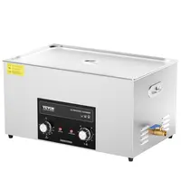 22L Ultrasonic Cleaner with Heater, Timer, Basket, 480W