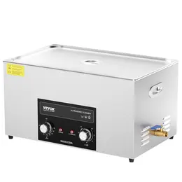 22L Ultrasonic Cleaner with Heater, Timer, Basket, 480W