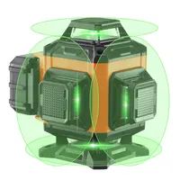 Product image of Laser Level, 100ft Green 4x360° 16-Line, Self-Leveling, IP54