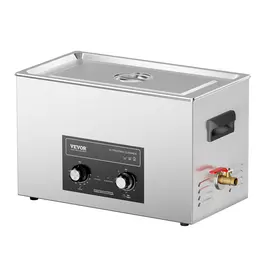 30L Ultrasonic Cleaner, 360W, with Heater, Timer, and Basket