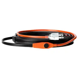 Pipe Heating Cable, 9FT 7W/FT Heat Tape For Pipes With Built-in Thermostat, Water Pipe Heat Cable Protects PVC Hose, Metal And Plastic Pipe From Freezing