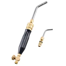 Air Acetylene Torch Kit, 149'' Hose, 2 Tips, CGA200 Regulator, No Cylinder