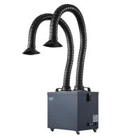 Product image of 275W Soldering Fume Extractor, Dual Hoses, 4-Stage Filter, 380m³/h