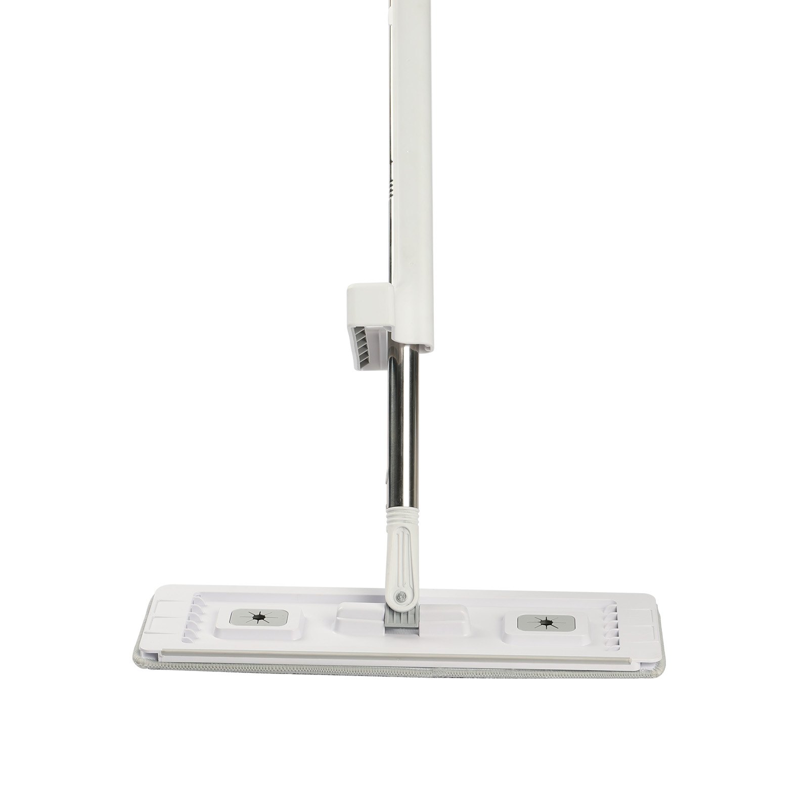 Flat Mop, Self Wringing, Microfiber Floor Mop With 4 Reusable & Washable Mop Pads For Dry & Wet Floor Cleaning, Microfiber Flat Mop With Stainless Steel Handle For Hardwood Laminate Tile Vinyl
