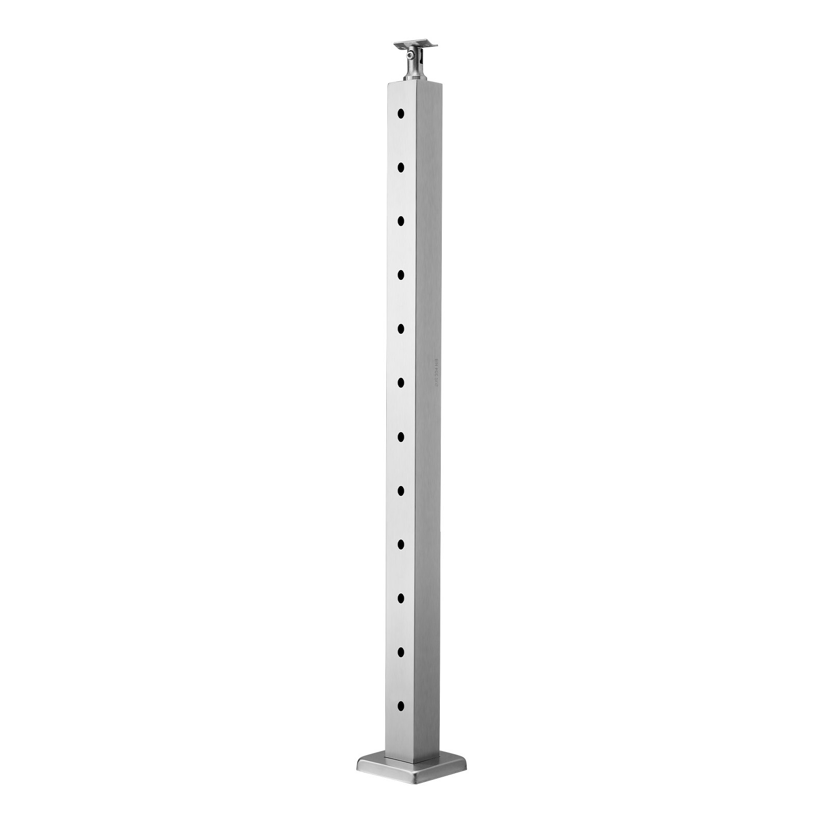 Main product image of Stainless Steel Cable Railing Post, 42x2x2 Inch, Pre-Drilled, 1JZLGZXYS1061EF8W001V0