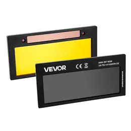 Auto Darkening Welding Lens 4.25" X 2", Shade 11 True Color Welding Lens With Dual Arc Sensors & Gold Coating, Compatible With Most Welding Helmets For TIG, MIG, MMA, ARC Applications