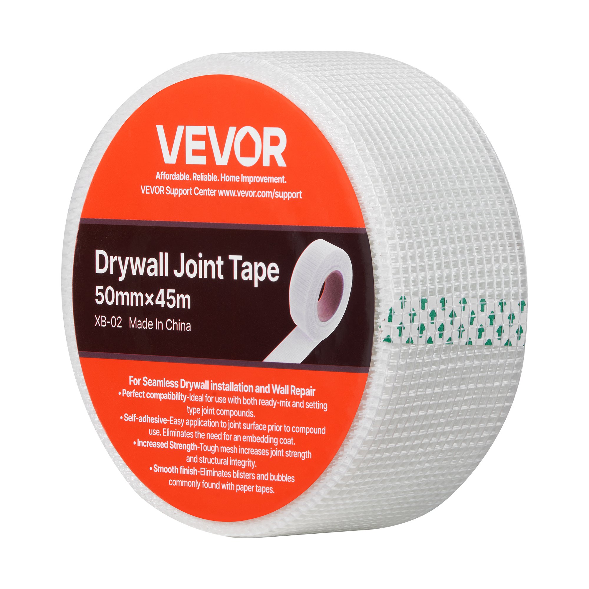 Drywall Mesh Tape, 1.97 Inch W X 147.64 Ft L Self-Adhesive Fiberglass Drywall Joint Tape, 36 Rolls Dry Wall Patch For Easy Sheetrock Ceiling Crack Repair, To Achieve Smooth Even Wall Surface