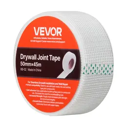 Drywall Mesh Tape, 1.97 Inch W X 147.64 Ft L Self-Adhesive Fiberglass Drywall Joint Tape, 36 Rolls Dry Wall Patch For Easy Sheetrock Ceiling Crack Repair, To Achieve Smooth Even Wall Surface