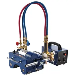 CG2-11C Automatic Gas Pipe Cutter & Beveler, 2-30 in/min, 0.2-4 in Thick Tube, 110V