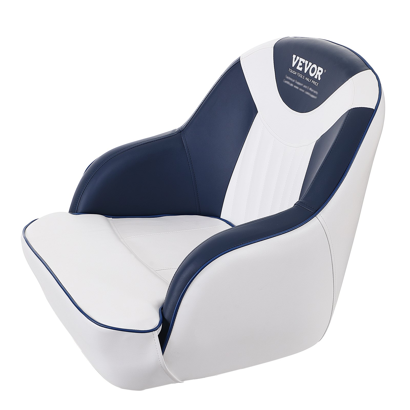 Main product image of Captain Bucket Seat, Pontoon Boat Seat With Thickened Sponge Padding, Boat Captain Chair For Fishing Boat, Sightseeing Boat, Speedboat, Canoe, 1-Piece