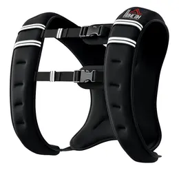 8KG Weighted Vest, Running Weight Vest With Adjustable Strap, Convenient Pocket And Reflective Strips For Men And Women