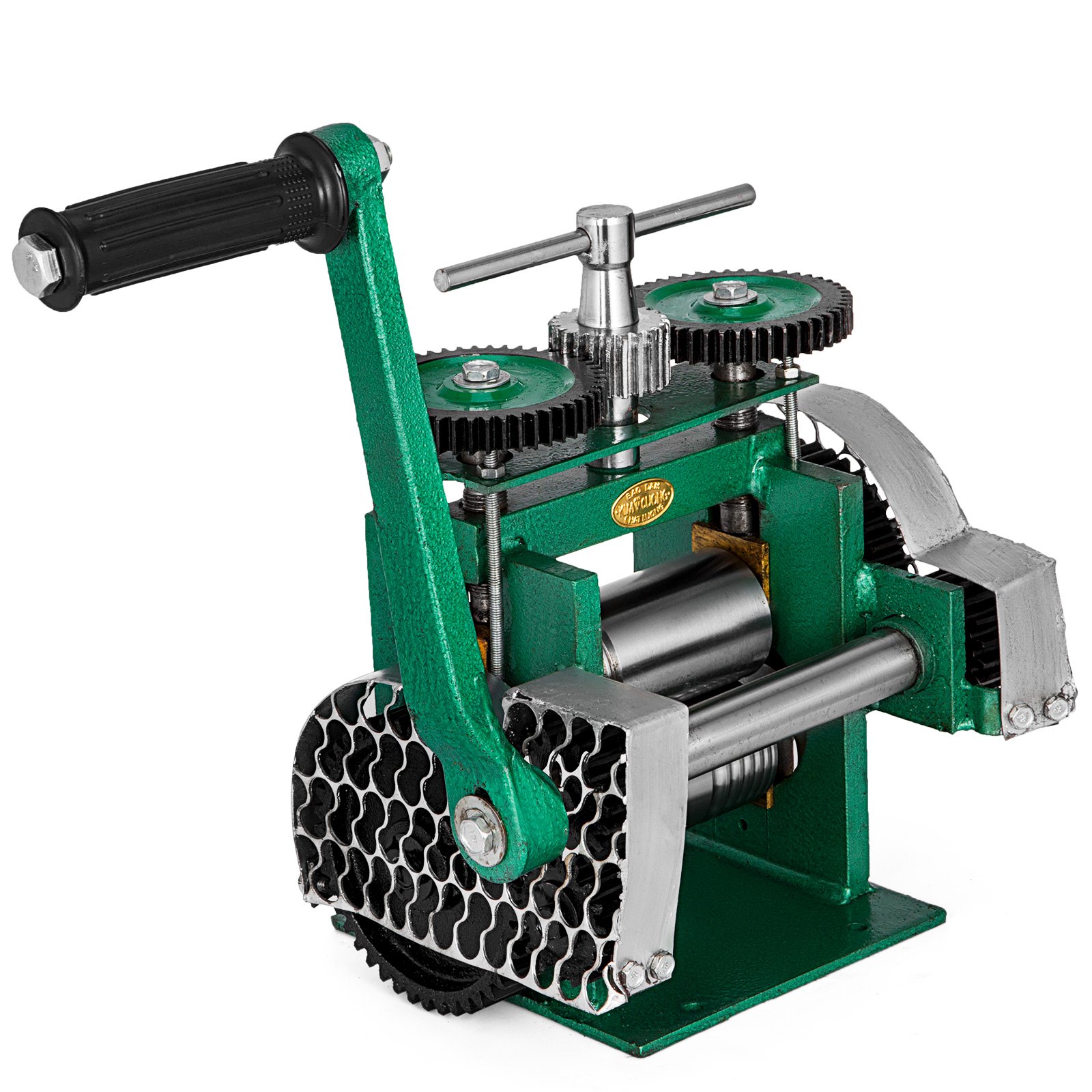 Manuelle Rolling Mill Kombination Walzwerk 120mm Handwalzwerk Maschine 80mm Maschine Schmuck Mit Gute Verschleißfestigkeit Tablettierung Vierkantdraht Für Schmuck Design Und Reparatur