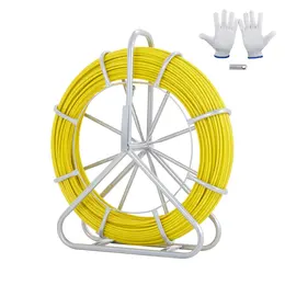 Fiberglass Fish Tape Duct Rodder, 200m, 6.35mm Diameter