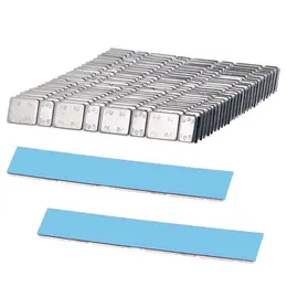 10 0pcs Adhesive Lead Free 60G Strips Stick On Wheel Balance Weights Top Quality