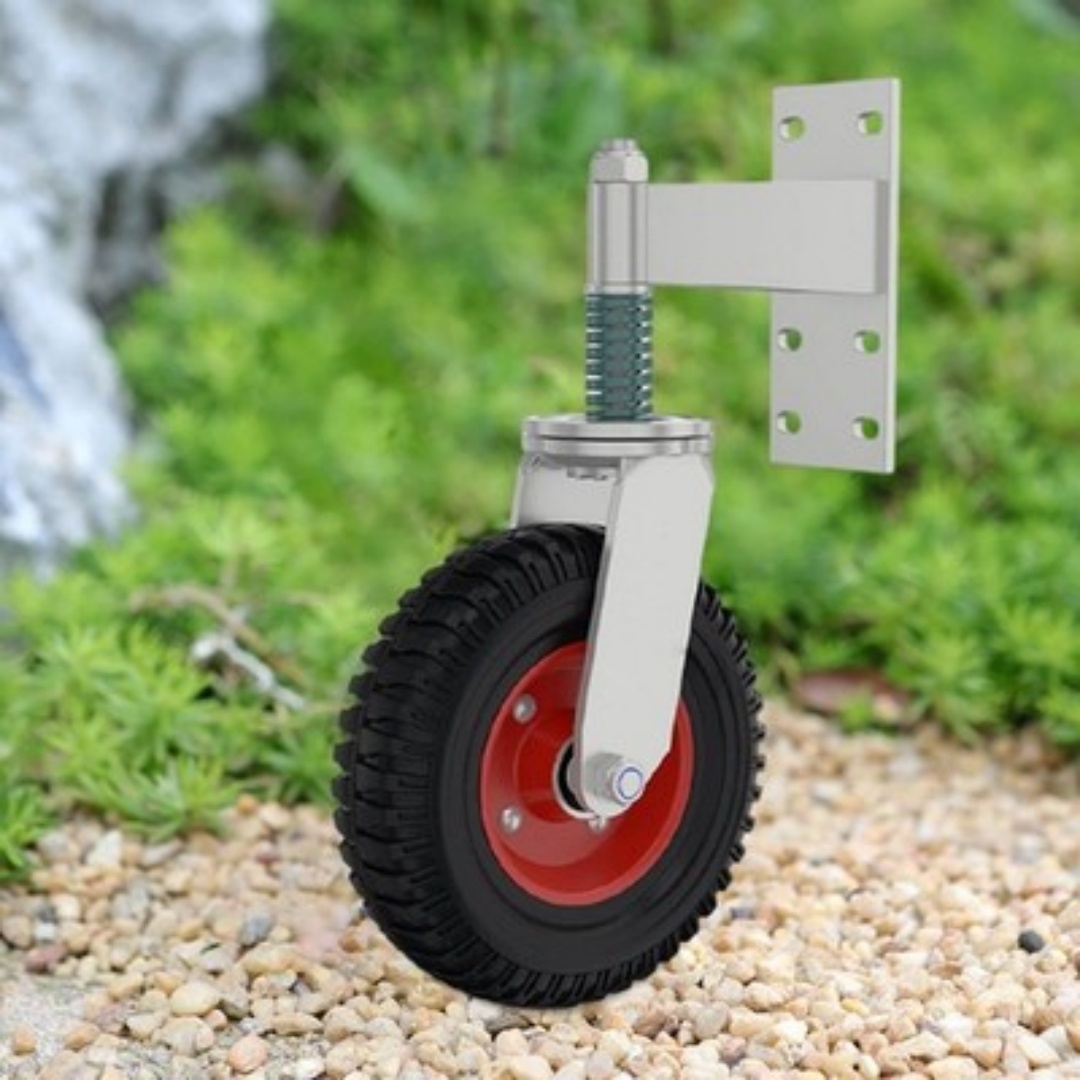 Gate Wheel Spring Shock Absorption Spring Black And Red