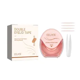 EELHOE Double Eyelid Tape, Natural Traceless Breathable Durable Sweat Proof Waterproof Invisible Double Eyelid Adhesive Eye Adhesive