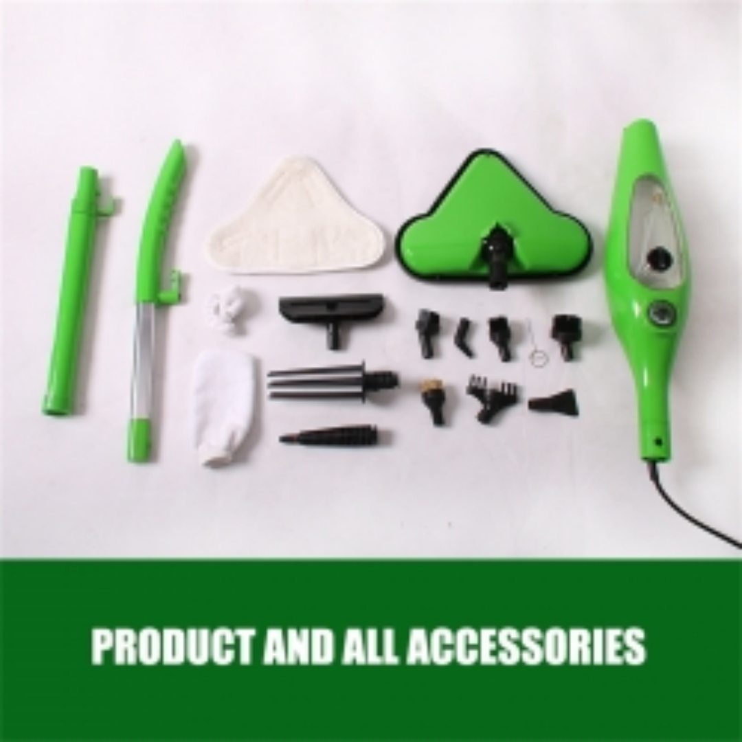 Main product image of 12-IN-1 Handheld Steam Mop Cleaner Carpet Floor Cleaning Multi-Function 400ml