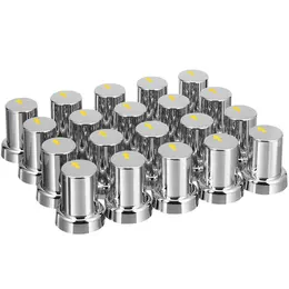 20PCS ABS Wheel Nut Covers Safety Arrow Chrome Caps For Trucks Trailers Bus AU