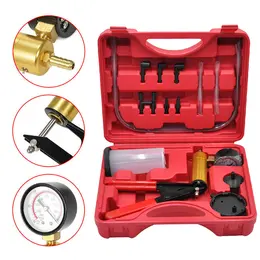 Vacuum Pressure Pump Brake Bleeder Kit Bleeding Tester Hand Held Bleed Tool Set