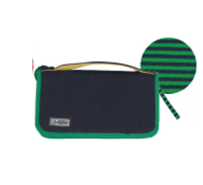 Passport Holder Bag Travel Document Wallet Family Case Cards Banknotes Organizer  Green