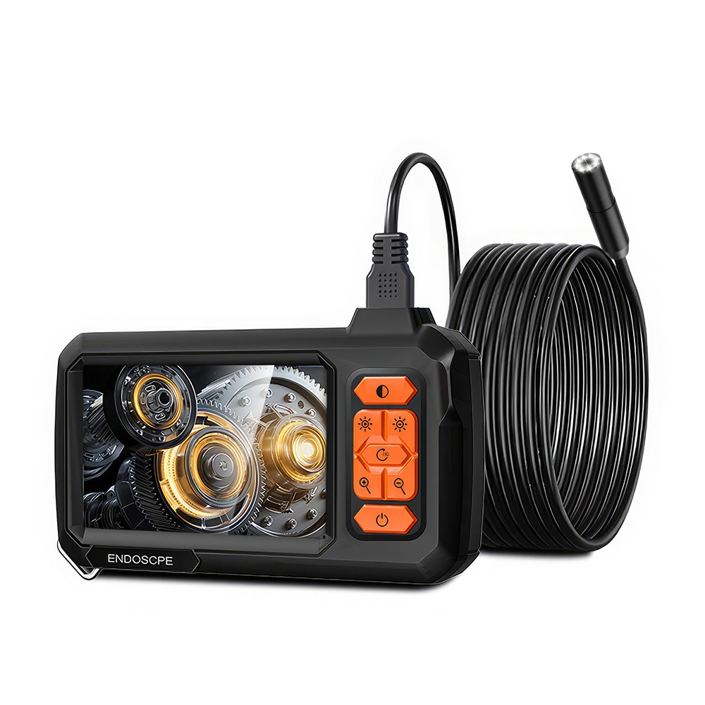 Industrial Endoscope Camera 1080P HD4.3 Screen Borescope Inspection Camera IP67