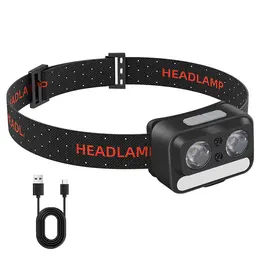 Waterproof Head Torch Rechargeable LED Headlamp Flashlight USB Camping Fish