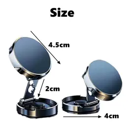 Magnetic Dashboard Rotation Mobile Phone Holder Windshield Dash Car Mount Stand