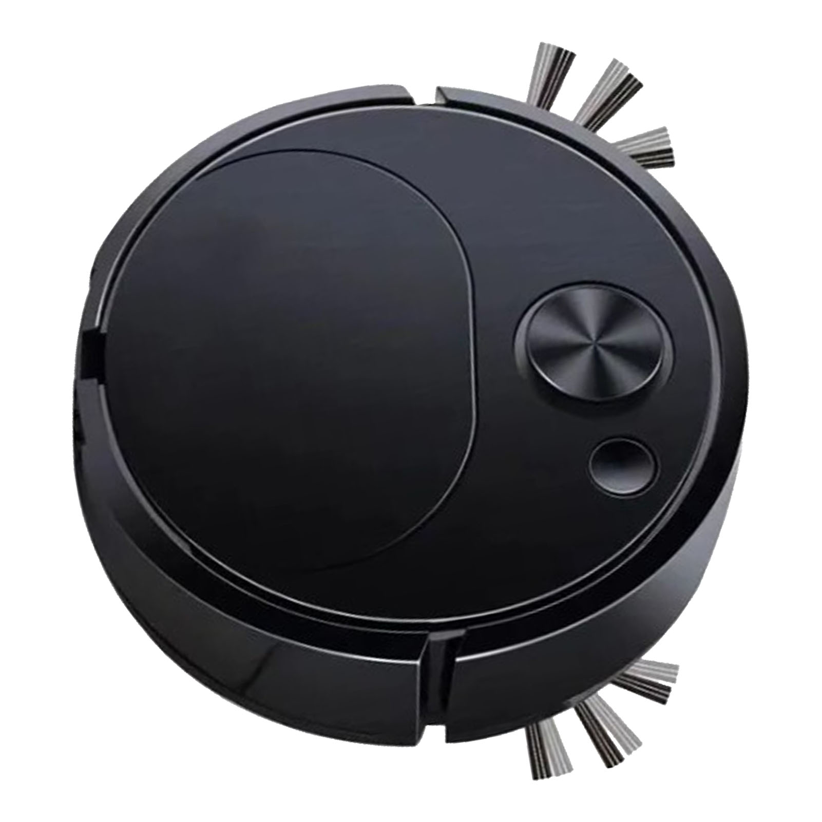 Main product image of Automatic Vacuum Cleaner Low Noise Rechargeable 3 In 1 Intelligent Sweeping Robot For Hair Dust Stain Black