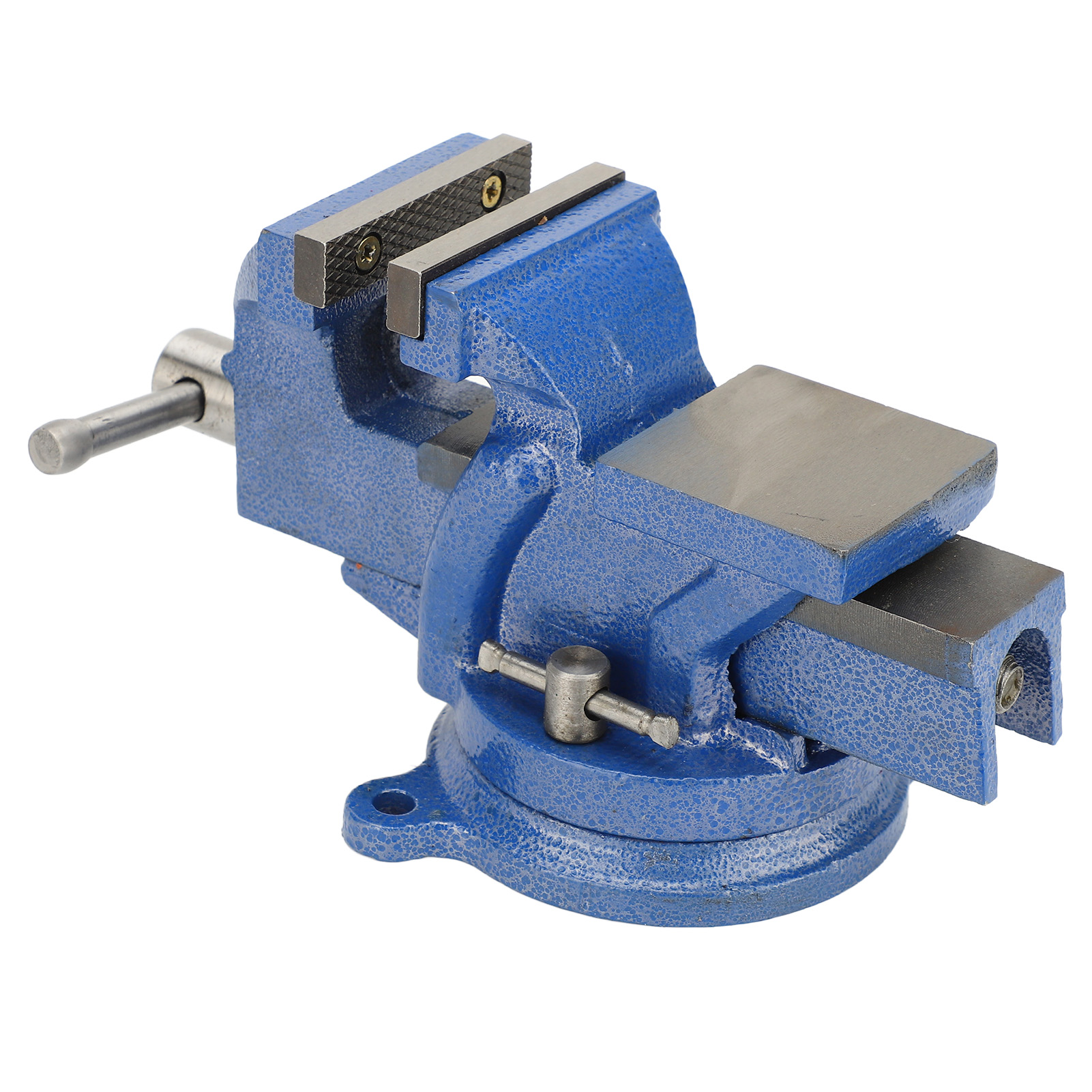 Bench Vise 3 Inch 360 Degree Swivel Base Secure Grip Carbon Steel Cast Iron Workbench Clamp Tool
