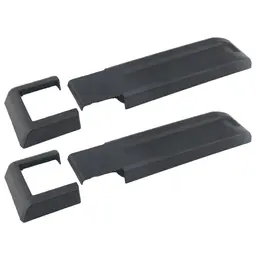 Tailgate Hinge Cover Trim 55397091AC Clip On Design Replacement For Jeep Wrangler JK 2007-2018