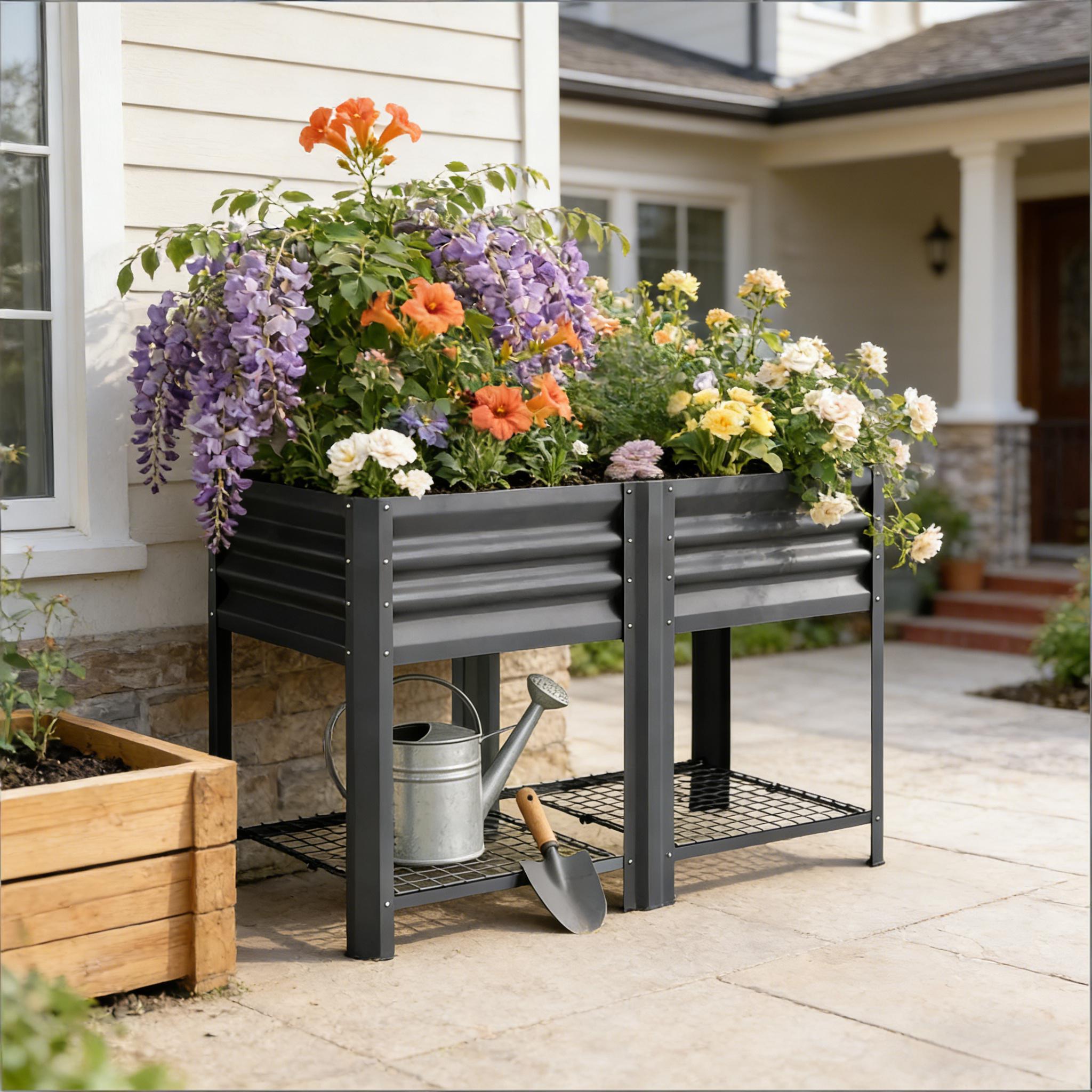 Main product image of Raised Garden Bed Planter Box for Outdoor Patio Use