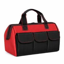 Product image of Oxford Cloth Tool Bag, Waterproof, Multiple Pockets, Reinforced Handle