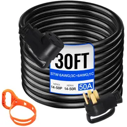 Product image of RV Power Extension Cord, 30 ft, 50 Amp, 125/250V, Heavy Duty