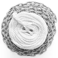 Product image of 15' x 5/16" Galvanized Anchor Chain and 1/2" x 200' Windlass-Grade Nylon Rope