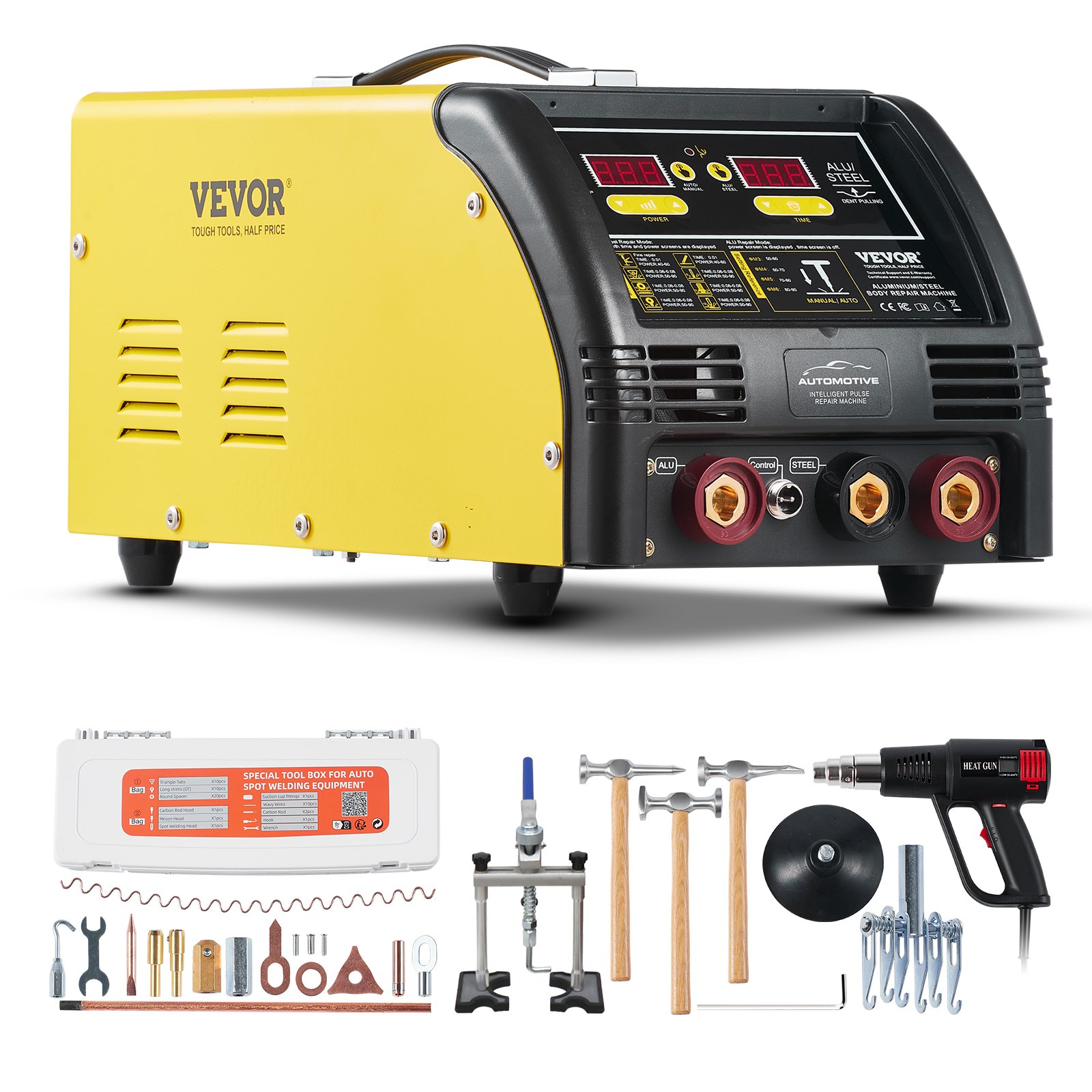 Main product image of Dual Pro AL/Fe Stud Welder Kit, 5 KW, 110V, Auto/Manual, 10 Modes
