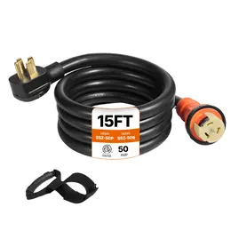 Product image of Generator Extension Cord NEMA 14-50P to SS2-50R, 50A 125/250V