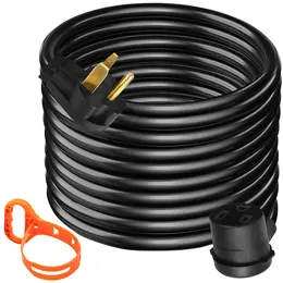Product image of 8 Gauge 25 ft 250V 40A Welding Extension Cable, NEMA 6-50 Plug