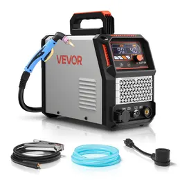 Product image of VEVOR 50A Pilot Arc Plasma Cutter, 110V/220V IGBT, Digital Display, 2T/4T