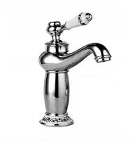 Product image of Chrome Plated Brass Basin Mixer Faucet, Water Saving Design