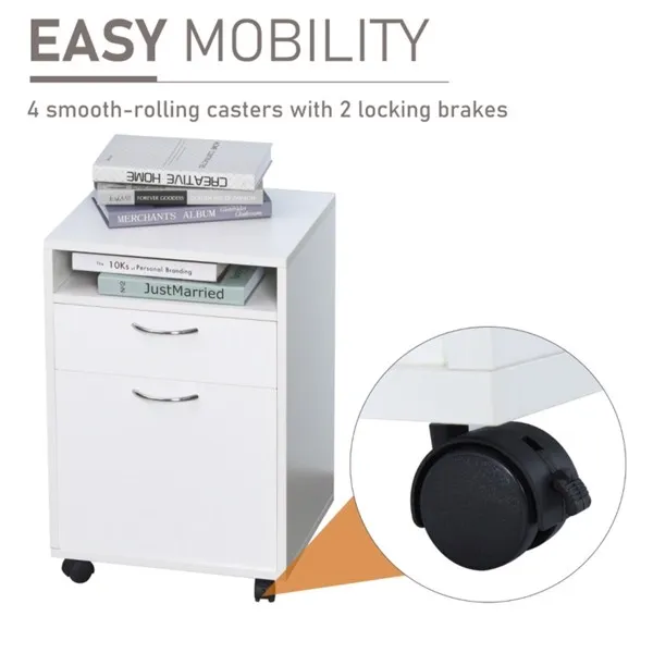Main product image of File Cabinet/ Storage cabinet-White
