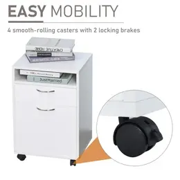 Product image of White Steel Office File and Storage Cabinet
