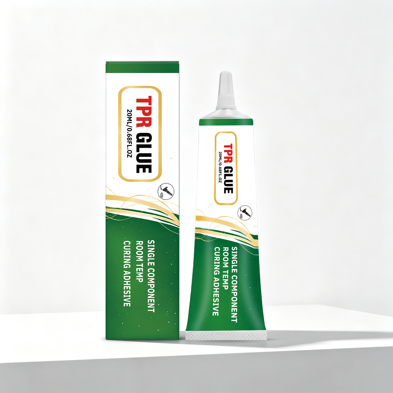 Main product image of Multi Material Adhesive Suitable For Transparent Adhesive Layer, Flexible Bonding, Convenient Glue Application, Easy To Store Glue Hose, TPR Glue 20ml 1 Box