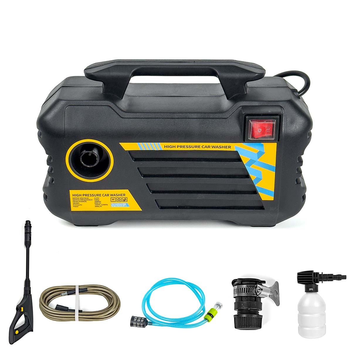 Main product image of Electric Pressure Washer, 1450 PSI, 1200W Motor