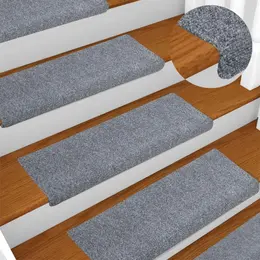 Self-Adhesive Stair Mats, 15 Pieces, 65x Rectangular Edge