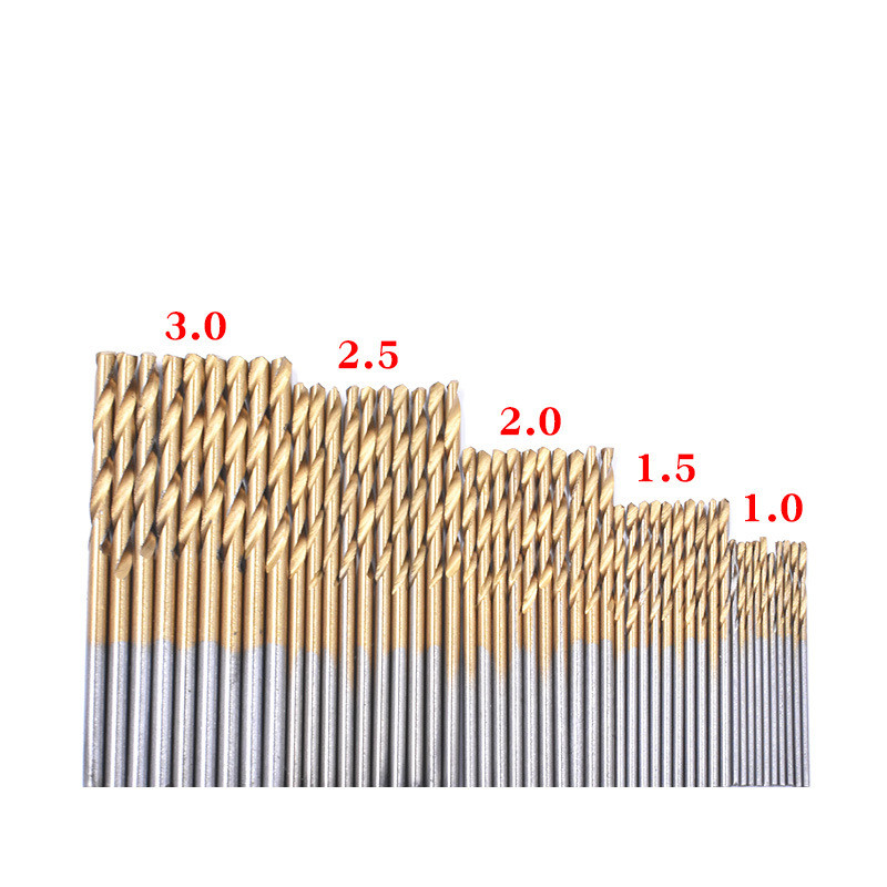 Straight Shank Twist Drill Bit Titanium Plated Hole Twist Drill Bit