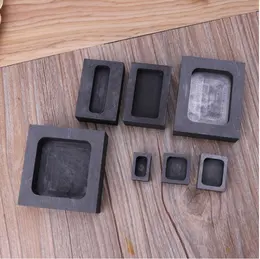 High-Purity Graphite Material Box Square Graphite Crucible Analysis And Melting Crucible Graphite Oil Tank Special Treatment Ingots