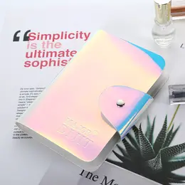 Station Mirror Purple 9.5x14.5Cm Wholesale Nail Printing Template Square Card Pack Printing