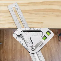 Triangular Level Multifunctional Woodworking Triangle Ruler Angle Ruler Revolutionary Carpentry Tool Measuring Tools