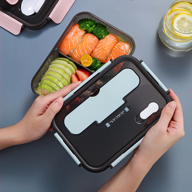 Student Office Worker Lunch Box Fast Food Box Microwave Oven